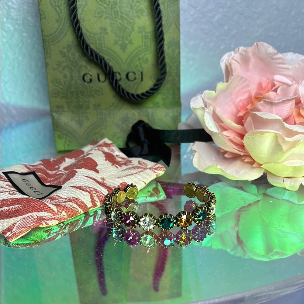 NEW Gucci Bijoux Crystal Bracelet